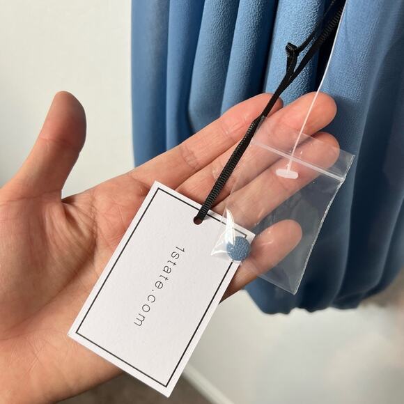 1. STATE WOMEN'S HALTER NECK OFF-THE-SHOULDER BLOUSE WOMEN PLUS SIZE 3X NEW - Picture 7 of 9